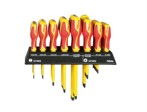 BETA - Zestaw 40 wkrętaków w izolacji na półce - 1273MQ/E1