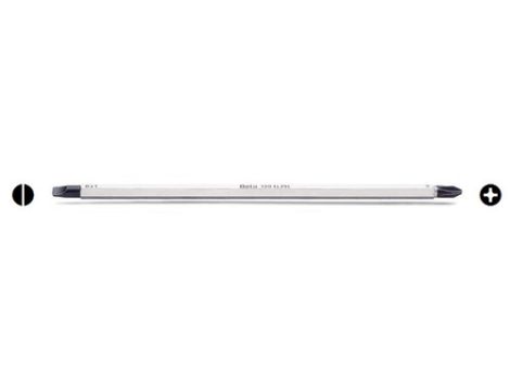 BETA - Grot dwustronny płaski/krzyżowy Phillips® 0,8x4mm/PH0  - 1281LPH/1