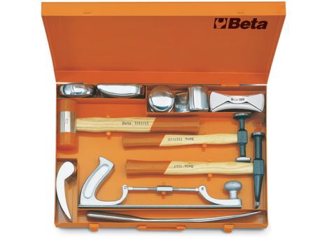 BETA - Zestaw narzędzi blacharskich w pudełku 11 elementów - 1369/C11