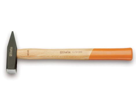 BETA - Młotek ślusarski z drewnianym trzonkiem z hikory 1500g  - 1370/1500