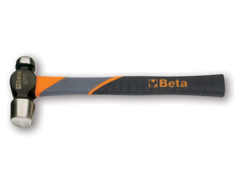 BETA - Młotek z kulistym noskiem 570G i trzonkiem z włókna szklanego - 1377T/570