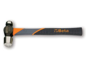 BETA - Młotek z kulistym noskiem 680G i trzonkiem z włókna szklanego - 1377T/680