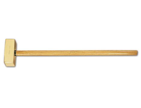 BETA - Młot dwuręczny nieiskrzący z trzonkiem z drewna 5000g  - 1381BA/5000