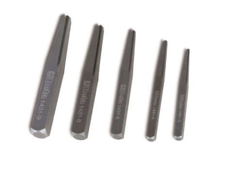 BETA - Komplet wykrętaków do uszkodzonych śrub i szpilek - 1431/C5