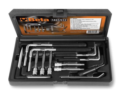 BETA - Zestaw 12 narzędzi do obsługi poduszek powietrznych - 1437/C12
