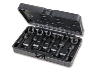 BETA - Komplet 6 nasadek sześciokątnych z przegubem do wtryskiwaczy paliwa - 1462CF-SN/C6