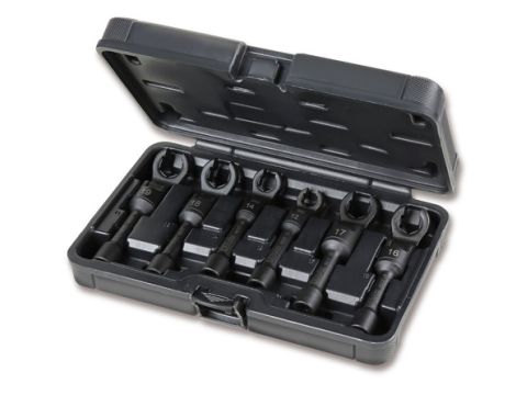 BETA - Komplet 6 nasadek sześciokątnych z przegubem do wtryskiwaczy paliwa - 1462CF-SN/C6