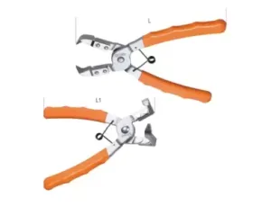 BETA - Zestaw dwóch szczypiec kątowych i prostych do wyciągania klipsów z tworzywa z zestawem... - 1478/K3