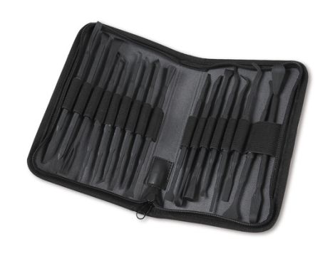 BETA - Zestaw 17 dźwigni wielofunkcyjnych z tworzywa sztucznego - 1479ML/B17