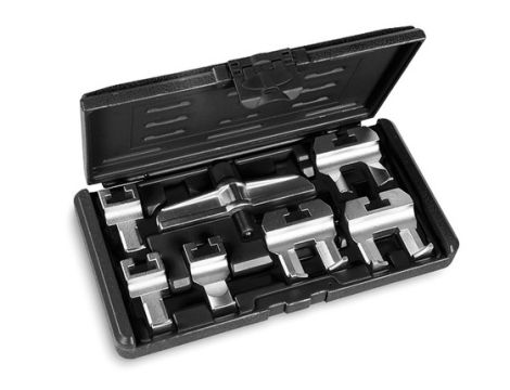 BETA - Ściągacz kół pasowych z zestawem wymiennych ramion w walizce 7 elementów - 1529/C7