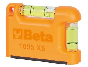 BETA - Poziomnica kieszonkowa pryzmowa MINI z podstawą magnetyczną - 1695XS