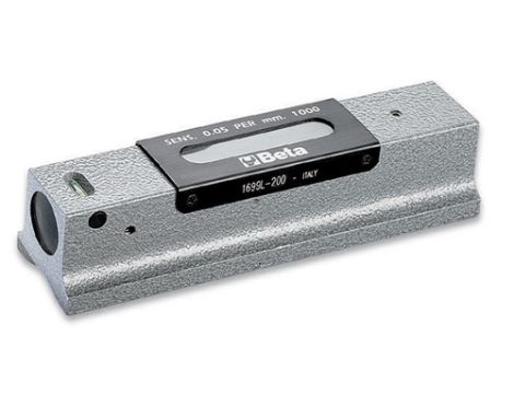 BETA - Poziomnica pryzmowa liniałowa z dokładnością 0,05mm/m 200mm - 1699L