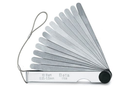 BETA - Szczelinomierz metryczny do prac na wysokościach 0,05-1,00mm  - 1708HS/20