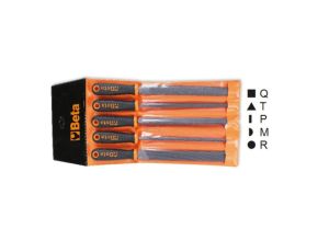 BETA - Komplet 5 pilników półgładzików l=10''  - 1719BMA10/B5