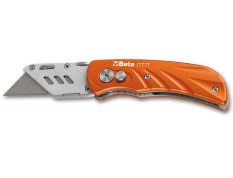 BETA - Nóż składany z ostrzem trapezowym 160mm  - 1777T