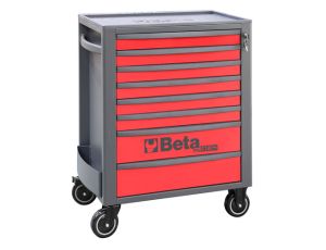 BETA - Wózek narzędziowy RSC24S z 8 szufladkami czerwony - 2400/RSC24/8-R