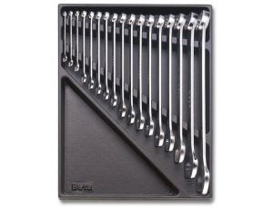 BETA - Komplet kluczy 42 we wkładce z tworzywa (17 sztuk) - 2424/T01