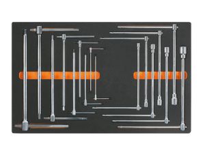 BETA - Zestaw narzędzi 16 sztuk w miękkim wkładzie profilowanym - 2450/M65