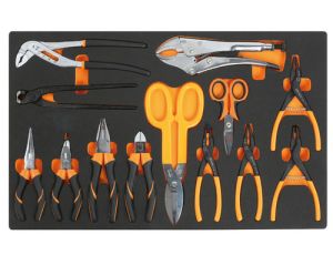 BETA - Zestaw narzędzi 13 sztuk w miękkim wkładzie profilowanym - 2450/M129