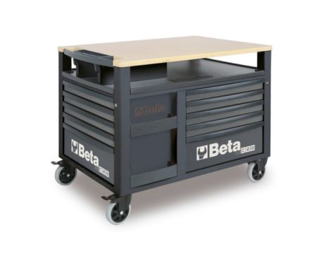 BETA - Wózek narzędzia SuperTank z 10 szufladkami czerwony - 2800/RSC28-R