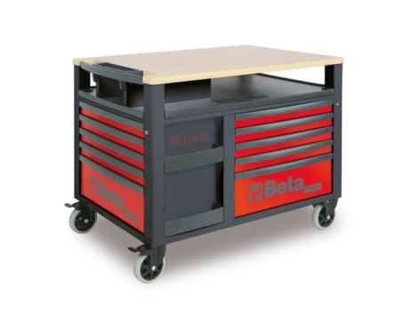 BETA - Wózek narzędzia SuperTank z 10 szufladkami antracyt - 2800/RSC28-A