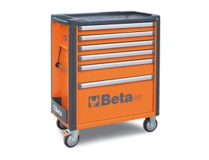 BETA - Wózek narzędziowy C37 z 6 szufladami pomarańczowy - 3700/C37/6-O