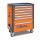 BETA - Wózek narzędziowy C37 z 7 szufladami pomarańczowy - 3700/C37/7-O