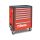 BETA - Wózek narzędziowy C37 z 7 szufladami czerwony - 3700/C37/7-R