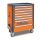 BETA - Wózek narzędziowy C37 z 8 szufladami pomarańczowy - 3700/C37/8-O