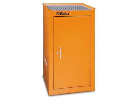 BETA - Skrzynia narzędziowa z półkami do C38 boczna pomarańczowa - 3800/C38LAO