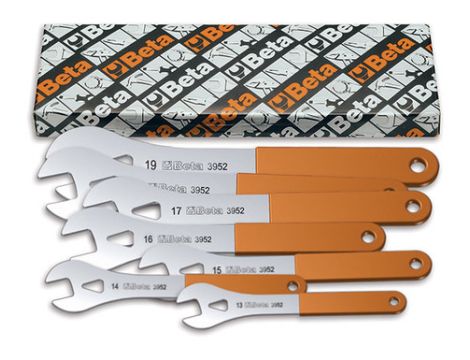 BETA - Komplet kluczy płaskich jednostronnych do piasty (7 sztuk) - 3952/S11