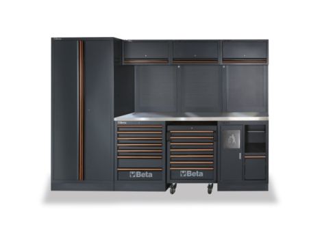 BETA - Zestaw mebli warsztatowych systemu C45PRO/X - 4500/C45PRO/X