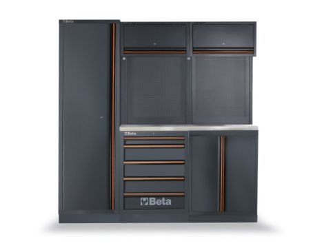 BETA - Zestaw mebli warsztatowych systemu C45PRO/BX - 4500/C45PRO/BX
