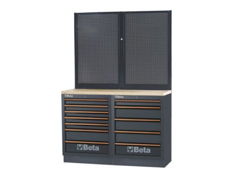 BETA - Blat roboczy drewniany 1360 x 463 mm - 4500/C45PRO/BPW-1.3