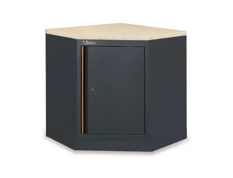 BETA - Moduł narożny z drewnianym blatem system C45PRO Beta 4500/C45PRO/CAI/W - 4500/C45PRO/CAI/W