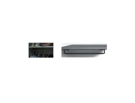 BETA - Półka z drążkiem do zawieszania ubrań, do szafy RSC50 A1/RB59 - 5000/RSC50/A1/RB59