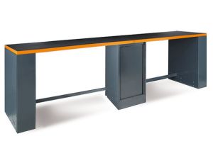 BETA - Stół warsztatowy C55B 4m szary - 5500/C55B-D4/G