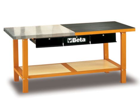 BETA - Stół warsztatowy C56M pomarańczowy - 5600/C56MO
