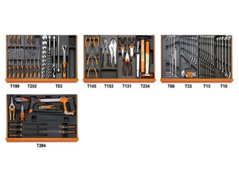 BETA - Zestaw 104 narzędzi do użytku przemysłowego - 5904VU/2T