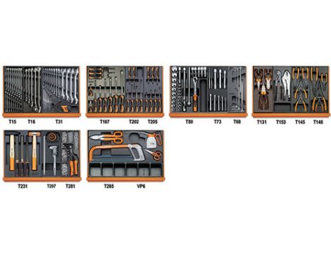 BETA - Zestaw 142 narzędzi do użytku przemysłowego - 5904VI/3T