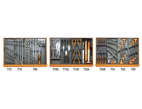 BETA - Zestaw 99 narzędzi do C24-C24H6-C36 - 5904VG/2T