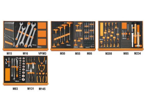 BETA - Zestaw 170 narzędzi do obsługi pojazdów - 5904VG/2M