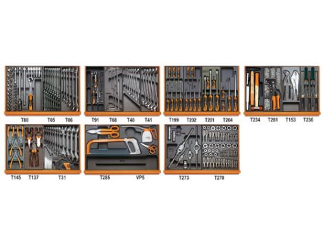 BETA - Zestaw 161 narzędzi do C28T - 5908VU/2T