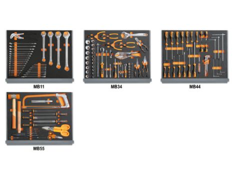 BETA - Zestaw 133 narzędzi do użytku przemysłowego - 5935VI/2MB