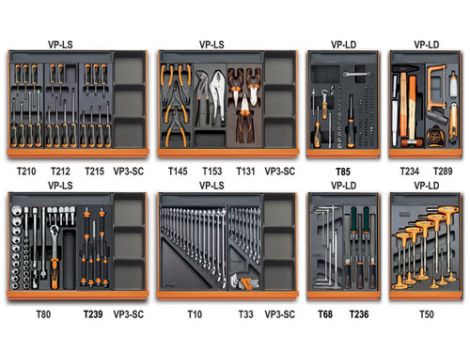 BETA - Zestaw 210 narzędzi do użytku uniwersalnego - 5938U/2T