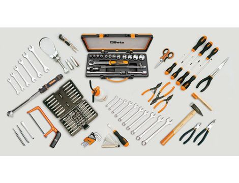 BETA - Zestaw 125 narzędzi do obsługi motocykli - 5940SBK