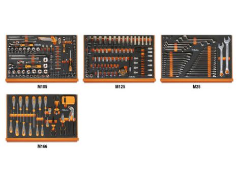 BETA - Zestaw 273 narzędzi we wkładzie do naprawy pojazdów - 5988L/4M