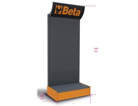 BETA - C64 /4-REGAŁ WYSTAWIENNICZY, PUSTY - C64/4