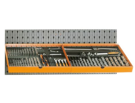 BETA - Zestaw 306 sztuk narzędzi bez panelu typ M - 6600M/116