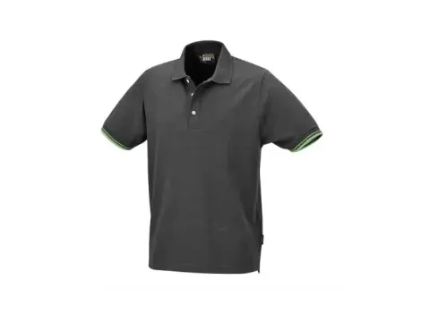 BETA - Koszulka polo bawełniana szara (Seria 7547G) Rozmiar M  - 075470302